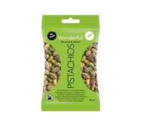 Wonderful Pistachios - Pistaches décortiquées grillées salées 10 x 60gr