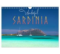 Wonderful Sardinia (Wall Calendar 2026 DIN A4 landscape), CALVENDO 12 Month Wall Calendar: A journey to Sardinia, the pearl of the Mediterranean.