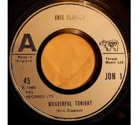 WONDERFUL TONIGHT 7" (45) UK RSO 1977 B/W PEACHES AND DIESEL (2090275)