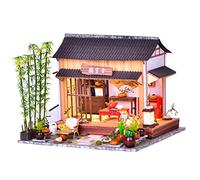 WonDerfulC Maison de poupée miniature en bois 3D à monter soi-même - Modèle de jardin chinois - Cadeau d'anniversaire pour garçons et filles
