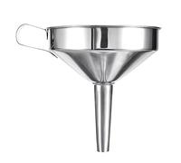 Wonderfulwu de cuisine en acier inoxydable Entonnoir avec filtre amovible 10/12/14/16/20/24 cm de diamètre 20cm with removable filter