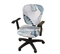 wonderfulwu Housse de Chaise Extensible en élasthanne pour Chaise de Bureau et Ordinateur Amovible et Lavable