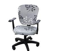 wonderfulwu Housse de Chaise Extensible en élasthanne pour Chaise de Bureau et Ordinateur Amovible et Lavable