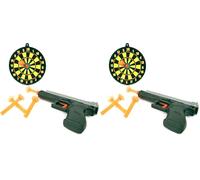 Wonderkids WDK Partner - A0602178 - Déguisements - Pistolet à flèches + Cible (Lot de 2)