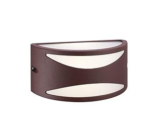 Wonderlamp W-T000052 Applique murale pour extérieur, moderne classique II, imperméable Ip54, marron oxyde, ampoule E27