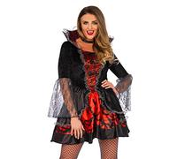 Wonderland - Deadly Dark Vampire Costume pour femme Noir/rouge Taille M/L