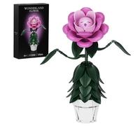 Wonderland Fleurs Set Construction Rose à Visage Humain,Botanical Plante
