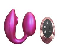 Wonderlover - Vibrateur point G et clitoridien (rose métallique)