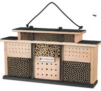 WONDERMAKE bellabee1 Grand Insecte Hotel en Bois, Marron, 48x27x10,5 cm