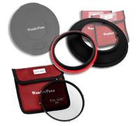 WonderPana 145 Kit Essentiel - 145mm Porte-Filtre, Bouchon d’Objectif et Filtre CPL pour Objectifs Divers 14mms