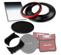 WonderPana 66 FreeArc ND 0.9HE Kit Essentiel - Rotatif Porte-filtre, Bouchon d’Objectif, et Filtres Fotodiox Pro 6.6"x8.5" 0.9 (2-stop) Hard Edge Grad ND et 145mm ND16 (4-Stop) pour l’objectif Sigma 12-24mm f/4.5-5.6 HSM II