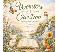 Wonders of His Creation: Scripture Coloring & Reflection Inspired by God's Creation, Love and Promises