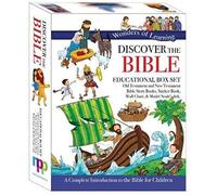 Wonders Of Learning Box Set - Old & New Testament Reference Books, Sticker Book, Colouring Wall Chart And Model Ark Kit