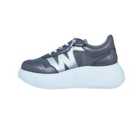 Wonders Roma Zapatillas Deportivas Mujer Plata Plateforme Cuir A-3640