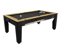 Wonders - Table 7ft Industrielle Convertible Mannoni - Billard - Air Hockey - Ping Pong - Table à Manger - Livraison Offerte et Rapide