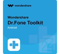 Wondershare Dr.Fone Toolkit Android Windows 5 Dispositifs / 1 An