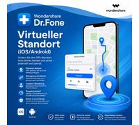 Wondershare Dr.Fone Virtueller Standort (iOS/Android)