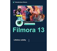 Wondershare Filmora 13 Video Editor (1 MAC, Lifetime) Key GLOBAL