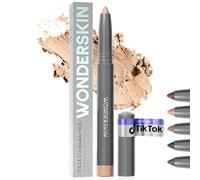 Wonderskin IYKYK Bâton De Fard À Paupières - Bâtons De Fard À Paupières Longue Tenue, Scintillant Et Imperméable Avec Taille-Crayon Intégré (Champagne)