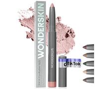Wonderskin IYKYK Eyeshadow Stick - Stick de fard à paupières multi-usage, longue tenue, imperméable et léger, fard à paupières métallique (Pink Quartz)