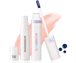 Wonderskin Wonder Blading Peel & Reveal Kit De Teinture Pour Les Lèvres, Teinture Pour Les Lèvres Longue Durée (Adore Kit)