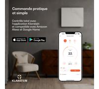 Wondersky panneau infrarouge | 770 W | 4 - 8 m² | design minimaliste | 120 cm x 60 cm