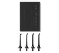 Wondersmile Buses Waterflow pour hydropulseur - Technologie SmoothFlow pour un soin optimal des dents et des gencives (noir, lot de 4)