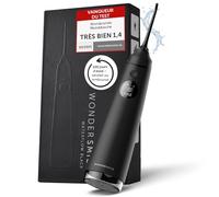 Wondersmile Hydropulseur PRO - Vainqueur du test 2024-100 jours d'essai sans risque - Technologie SmoothFlow pour un soin optimal des dents et des gencives - 4 modes (Ultimate Black)