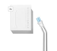 Wondersmile Plaque Buse - Buses de rechange pour hydropulseur Waterflow - Technologie SmoothFlow pour un soin optimal des dents et des gencives (White, lot de 4)
