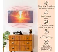 Wonderwall Air Art Infinite 720 radiateur infrarouge 120 x 60 cm