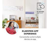 Klarstein Radiateur Infrarouge Mural Intelligent, Chauffage Infrarouge 350W, Panneau Chauffant Infrarouge, APP Mobile, Radiateur Electrique Extra Plat, Salle de Bain, Sans CO2, Faible Conso d'Energie