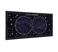 Wonderwall Art Smart 700W 60x120cm Radiateur Tableau Carte du Ciel