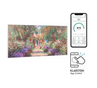 Klarstein Wonderwall Art Smart 700W Radiateur Tableau Allée de Jardin
