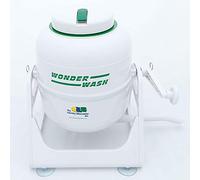 WonderWash Mini machine à laver portable pour appartements et petits espaces, machine à laver manuelle au design rétro, nettoie les vêtements n'importe où avec notre plan de travail, non électrique,