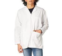 WonderWink 7102AWHTXL WonderLAB Manteau de Consultation pour Homme, Blanc, Taille Standard-XL