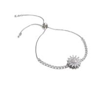 WondFans Soma-Fixi Bracelet Humeur Tournesol (Argent)