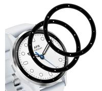 Wondoner Lot de 2 films de protection d'écran en verre blindé pour Garmin Venu 3 - Film de protection d'écran en TPU souple - Film de protection d'écran HD - Anti-rayures - Anti-bulles