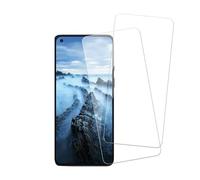 Wondoner Lot de 2 films de protection d'écran HD pour OnePlus 9 - Dureté 9H - Facile à installer - Pour OnePlus 9/9R/8T 5G - Anti-rayures
