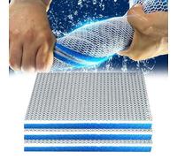 Wondora Mousse Filtre Aquarium, Mousse Filtre Bassin, Mousse Filtrante Bassin, Structure en Nid d'abeille, Réutilisable, Convient pour Le Nettoyage des Aquariums, des Bassins de Koi (30x20cm)