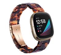 Wongeto Compatible avec les bracelets de montre Fitbit Versa 3 et Fitbit Sense pour homme et femme, bracelet de rechange en résine pour montre connectée Fitbit Sense et Versa 3