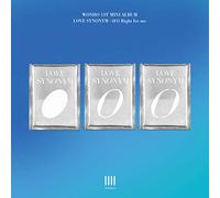 WONHO - MONSTA X WONHO [LOVE SYNONYM #1. RIGHT FOR ME] 1st Mini Album [VER.1] VER. 1ea CD+56p Photo Book+32p Lyrics Book+1ea Sticker+1ea Photo Card+TRACKING CODE K-POP SEALED