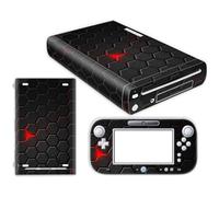 Wonhomke 1Set Vinyl Skin pour Nintendo Wii U Protective Cover Decal Wrapping Cover Game Console Decor Stickers Full Set Anti-Scratch (PS4-012)