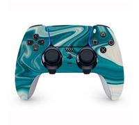 Wonhomke Design en Couleurs Pures pour Skins pour Manette de Jeu PS5 pour Autocollant pour Manette de PS5 pour PS5 Controllers Controller PVC Sticker (PS5-007)