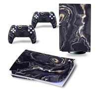 Wonhomke Marbre Design pour Skin Sticker pour l'édition à Base de Disques de la PS5 pour PS5 Skin Sticker Décalcomanie en Vinyle pour PS5 PVC Sticker Skins (PS5-008)