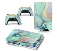 Wonhomke Marbre Design pour Skin Sticker pour l'édition à Base de Disques de la PS5 pour PS5 Skin Sticker Décalcomanie en Vinyle pour PS5 PVC Sticker Skins (PS5-012)