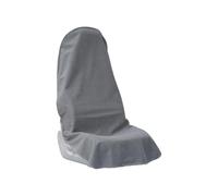 Woniyal 1 Pièces Housse Siège Serviette Voiture Avant pour Ford Explorer EV 2024, Nappe Assise Sueur Serviette Siège Couverture Polyester Lavable,Single Seat-Grey
