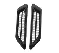 Woniyal 2 Pcs Autocollant Ouïe de Requin Convient pour Honda Civic Tourer 2012-2017, Décoration Ventilation Latérale Voiture Autocollant Aile Extérieur,Black