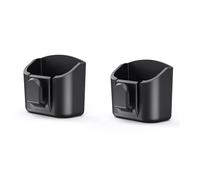 Woniyal 2 Pièces Boîte de Rangement Clé pour VW Arteon Shooting Brake 3H 2020-Present Organisateur Tableau de Bord Adhésif Accessoire Intérieur ABS Noir