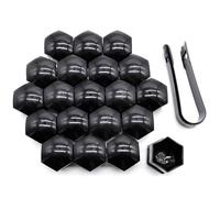 Woniyal 20 Pièces Capuchon D'écrou de Roue pour MG HS I 2023-, Capuchons à Vis et Écrous Boulon Ecrou Couvre Cache Boulon Caches Écrous Anti-poussière,19mm