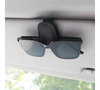 Woniyal 2pcs Porte-Lunettes de Voiture Convient pour Ford Puma St Line X 2020-2023 2024, Support Lunettes Magnétique Clip Pare-Soleil Robuste Accessoire Premium,Black